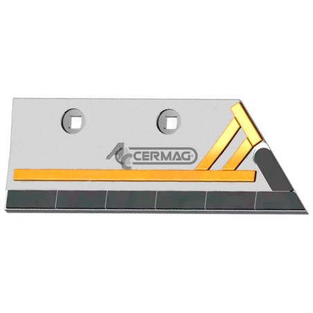 Reja de arado derecha LEMKEN 270x100x12 98361 AGRICARB | NewgardenAgri.com