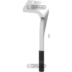 Dente destro per erpice MASCHIO 98372 AGRICARB | NewgardenAgri.com