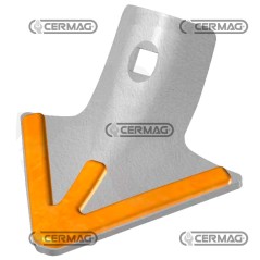 Reja de arado de lanza 105x4 98374 AGRICARB | NewgardenAgri.com