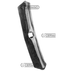 Reja de arado reversible de acero 55 Si 8 Dimensiones 60x6x255 mm 56399 | NewgardenAgri.com