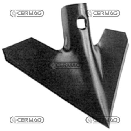 Reja de arado de lanza Tamaño 175x4 mm 57725 Hecho en Italia | NewgardenAgri.com