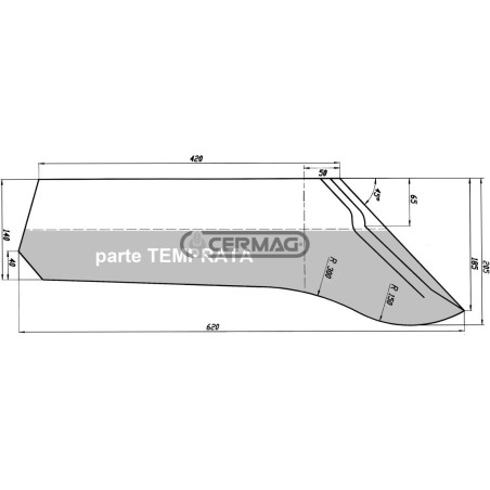 ARADO ADAPTABLE PARA MORO-KUHN Y VARIOS ARADOS - SX 56751 | NewgardenAgri.com