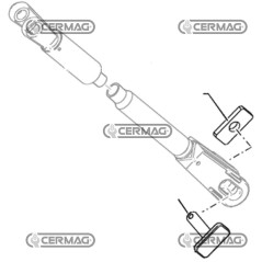 Placa de enlace inferior LANDINI 51253 CBM