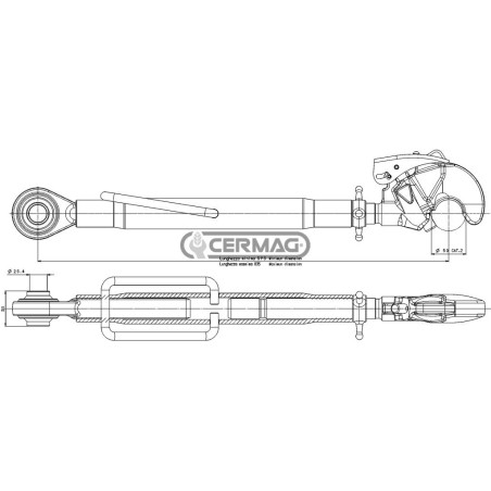 braccio terzo punto SAME 51293 CBM