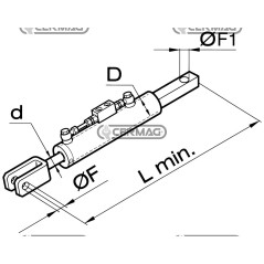 Braccio laterale idraulico 51041 MadeinItaly
