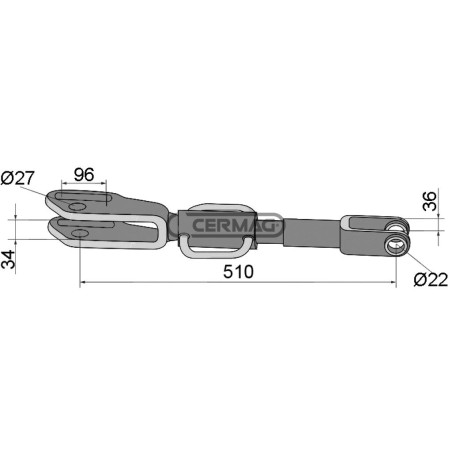 Brazo elevador para CNH 51260