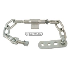 Catena imbrigliamento con piastra per LANDINI n° maglie 3 + 2 L min 620 mm 50091 | NewgardenAgri.com