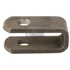 Forcella per bracci di sollevamento idraulici Diametro 18 mm Larghezza interna 25 mm 51089 | NewgardenAgri.com