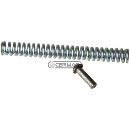 Muelle con remache para gancho RAPID 50838 | NewgardenAgri.com