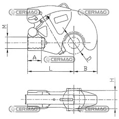UPPER HOOK CBM 50686 CBM