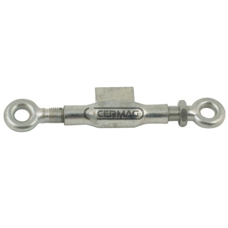 Manicotto con tenditori a testa tonda A 280 mm Filettatura M22x2,5 50771 | NewgardenAgri.com