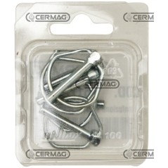 Confezione da 5 spine a scatto standard Diametro 10x37 mm 51180 MadeinItaly | NewgardenAgri.com