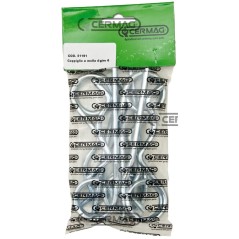 Confezione da 5 coppiglie a molla doppio giro Diametro 5x115 mm 51190 | NewgardenAgri.com