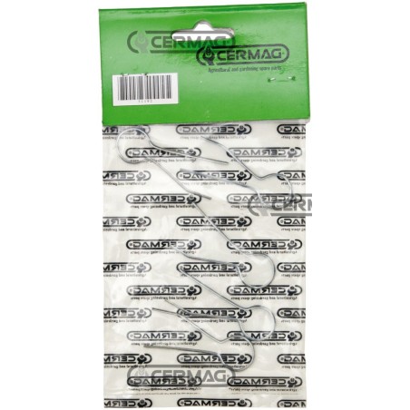 Confezione da 5 coppiglie a forcella Misura 3x1.5 mm 51192