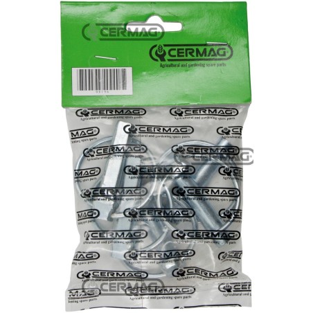 Confezione da 5 spine a scatto Diametro 11x45 mm 98196