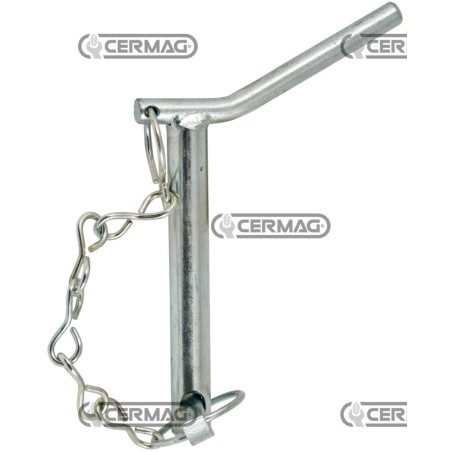 Pasador con mango curvado. Diámetro 28x190 mm. 51135 | NewgardenAgri.com
