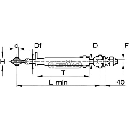 Stabilisateur rigide 50316