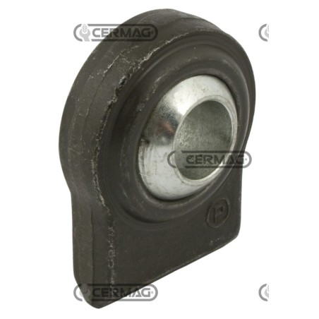 Soporte plano para rótula soldable. Tipo: Lados rectos. Agujero: 28,4 mm. 50429 | NewgardenAgri.com