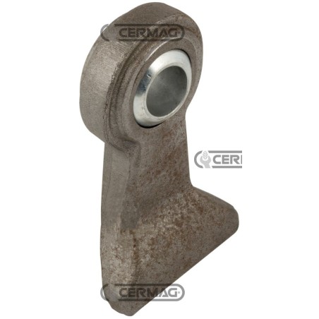 Soporte de rótula con base curva. Agujero de 28,4 mm. 50208 | NewgardenAgri.com