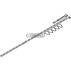 24-section blade, 1.75 m, complete, for GASPARDO FB 925 45121 cutter bars | NewgardenAgri.com