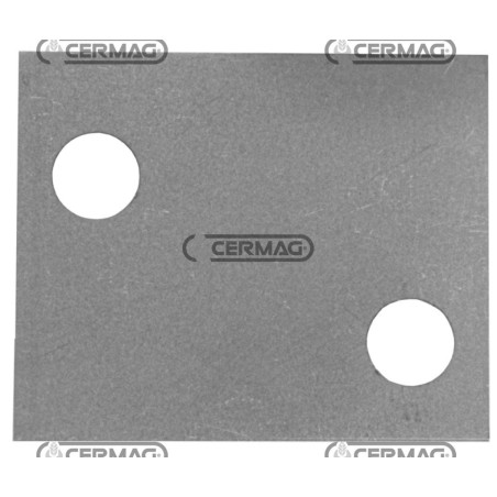 1 mm thickness for upper blade guide for GASPARDO 45730 cutter bars | NewgardenAgri.com