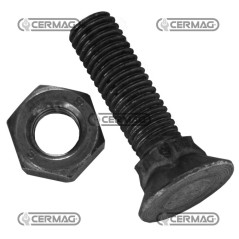 Bullone M 10x40 UNI 6104 PER BARRE FALCIANTI GASPARDO FB 940 45732 | NewgardenAgri.com