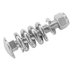 Muelle de compresión del eje de hilerado PARA SEGADORAS GASPARDO FBR (DIENTES DESMONTABLES) 46020 | NewgardenAgri.com