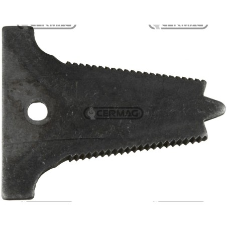 Placa para dientes dobles semigruesos para barras de segadora GRIBALDI &amp- SALVIA 45476 | NewgardenAgri.com