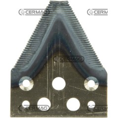 Sezione lama 3" a 7 fori Piatto 3" - 90x2 mm Tipo Rigata 45789
