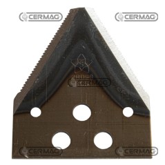 Sección de hoja de 3" con 5 agujeros Plana de 3" - 90x2,5 mm Tipo acanalada 46107 | NewgardenAgri.com