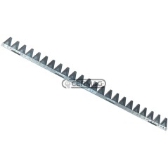 23-section ribbed blade for BCS 600 - 700 EUROPA Length 1.15 m 45563 | NewgardenAgri.com