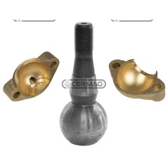 Bola con cono completa con medias carcasas PARA CORTADORAS DE CÉSPED CON MOTOR SERIE BCS 622 45025 | NewgardenAgri.com