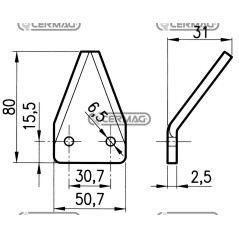 COLTELLI PER FRESE CARRI MISCELATORI 45911 | NewgardenAgri.com