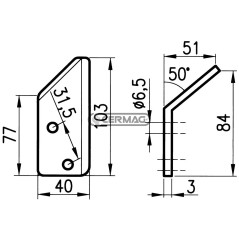 COLTELLI PER FRESE CARRI MISCELATORI 45913 | NewgardenAgri.com
