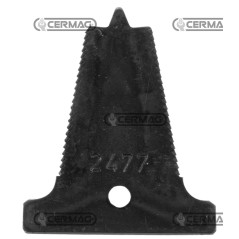 Plato de dientes semifinos PARA SEGADORAS DE MOTOR NIBBI 45704 | NewgardenAgri.com