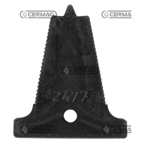 Plato de dientes semifinos PARA SEGADORAS DE MOTOR NIBBI 45704 | NewgardenAgri.com