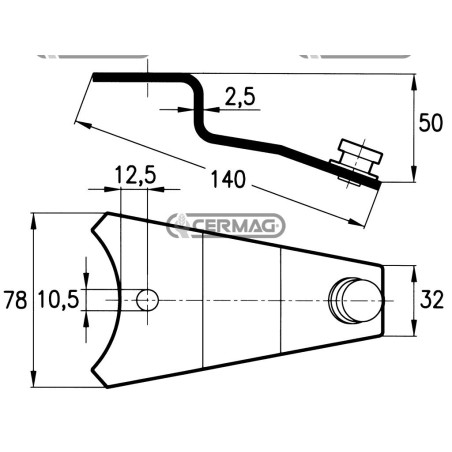 PLACAS PARA SOPORTE DE CUCHILLOS 45605 | NewgardenAgri.com