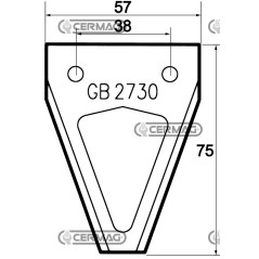 SEZIONE BUSATIS SENZA PERNO 45753 | NewgardenAgri.com