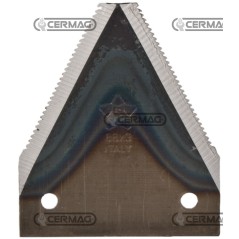 Sección de hoja de 3" con 2 orificios, plana de 3" - tipo ranurada de 88x3 mm - avellanada en la parte inferior 45590 | Newga...