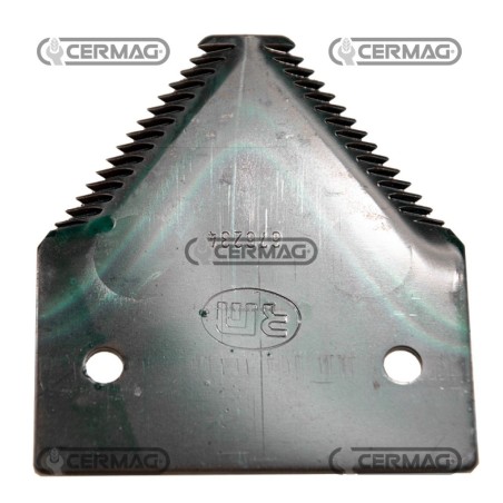 Sezione lama per mietitrebbia Piatto 3" - 84x2 mm Tipo Rigata sopra 45193 | NewgardenAgri.com