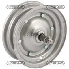 Cerchione con assale su cuscinetti a sfere Misura 2.50x8 Mozzo Assale passante 40158 | NewgardenAgri.com