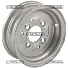 Cerchione saldato centrale a doppia flangiatura Misura 2.50x8 Mozzo Flangia a 4 fori FIAT 40200 | NewgardenAgri.com