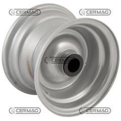 Cerchione saldato centrale con boccole in nylon Misura 4.00x6 Mozzo 1 boccola in nylon 40212 | NewgardenAgri.com