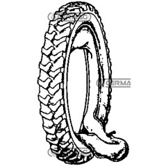 Pneumatico Tractor motrice per seminatrici e ranghinatori Misura 4.00-30" - 4 PR 40375 | NewgardenAgri.com