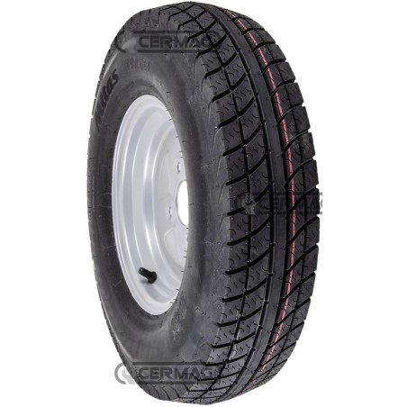 Rueda completa con llanta, tamaño 145-10 - 6PR, fijación de 4 orificios, tipo FIAT 40470 | NewgardenAgri.com
