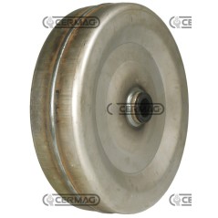 RUOTE IN LAMIERA CON BOCCOLE IN NYLON AUTOLUBRIFICANTI 40329 | NewgardenAgri.com