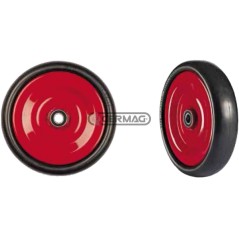 Ruota con cerchio in ferro e mozzo Diametro 300x100 mm Mozzo Ø 20x100 mm 40302 OFAS | NewgardenAgri.com