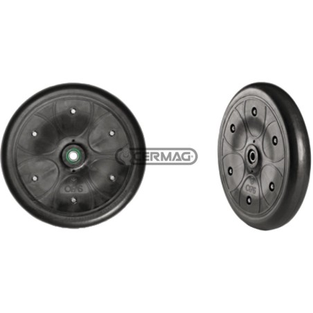 Ruota con cerchio in plastica Diametro 325x50 mm Mozzo Ø 16.80x40 mm 40481 OFAS | NewgardenAgri.com