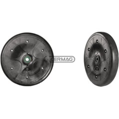 Ruota con cerchio in plastica Diametro 318x50 mm Mozzo Ø 16.80x40 mm 40485 OFAS | NewgardenAgri.com