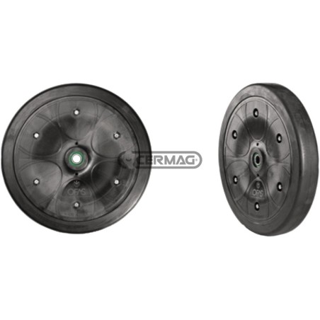 Rueda con llanta de plástico. Diámetro 330x50 mm. Buje Ø 16,80x40 mm. 40487 OFAS | NewgardenAgri.com